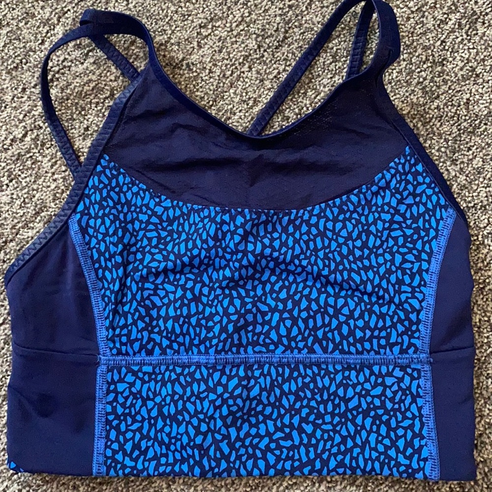 Lululemon clip in long line bra